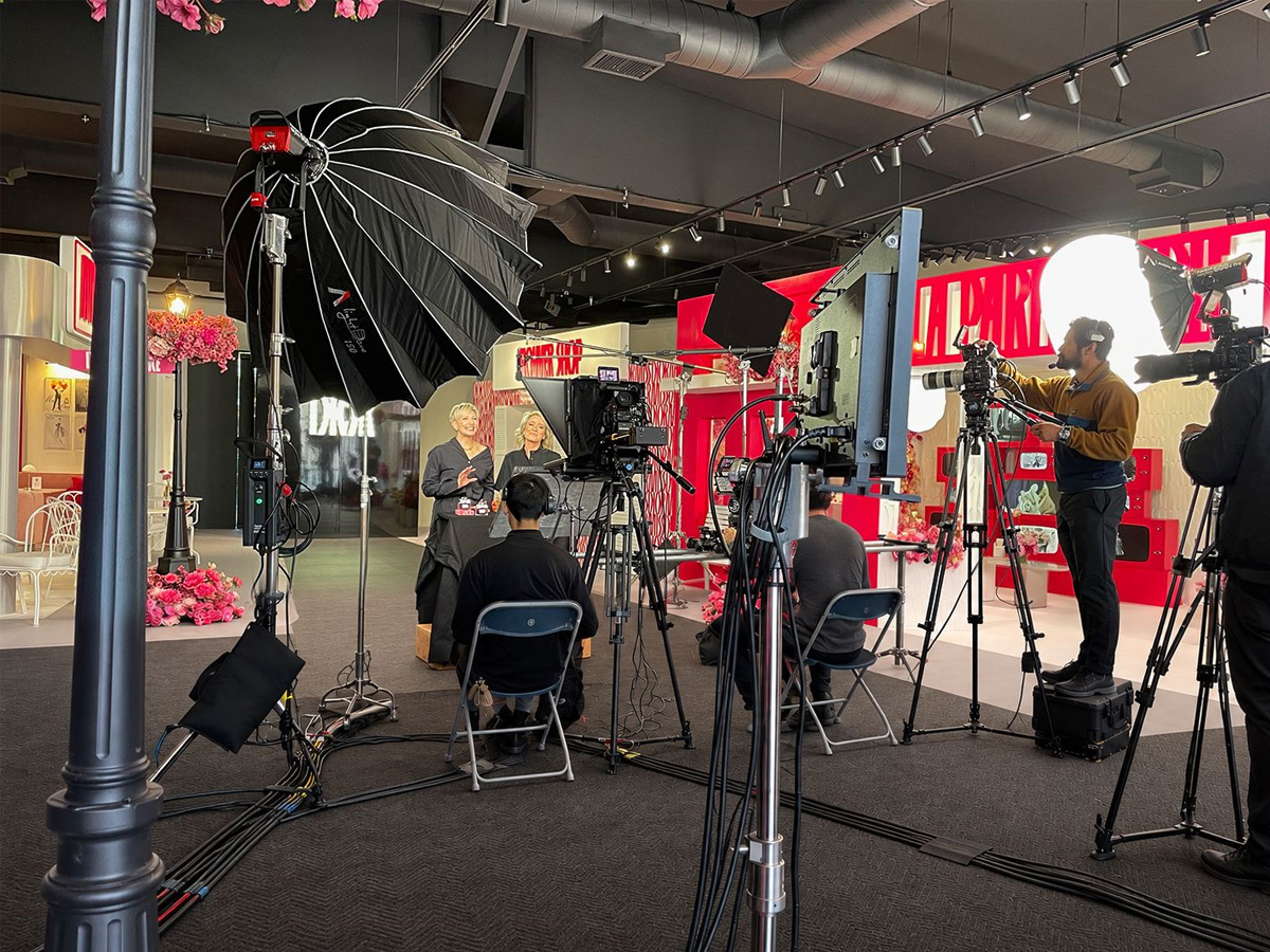 Dior Case Study 1 Spirinity Productions on set at Dior Beauty Masterclass Costa Mesa