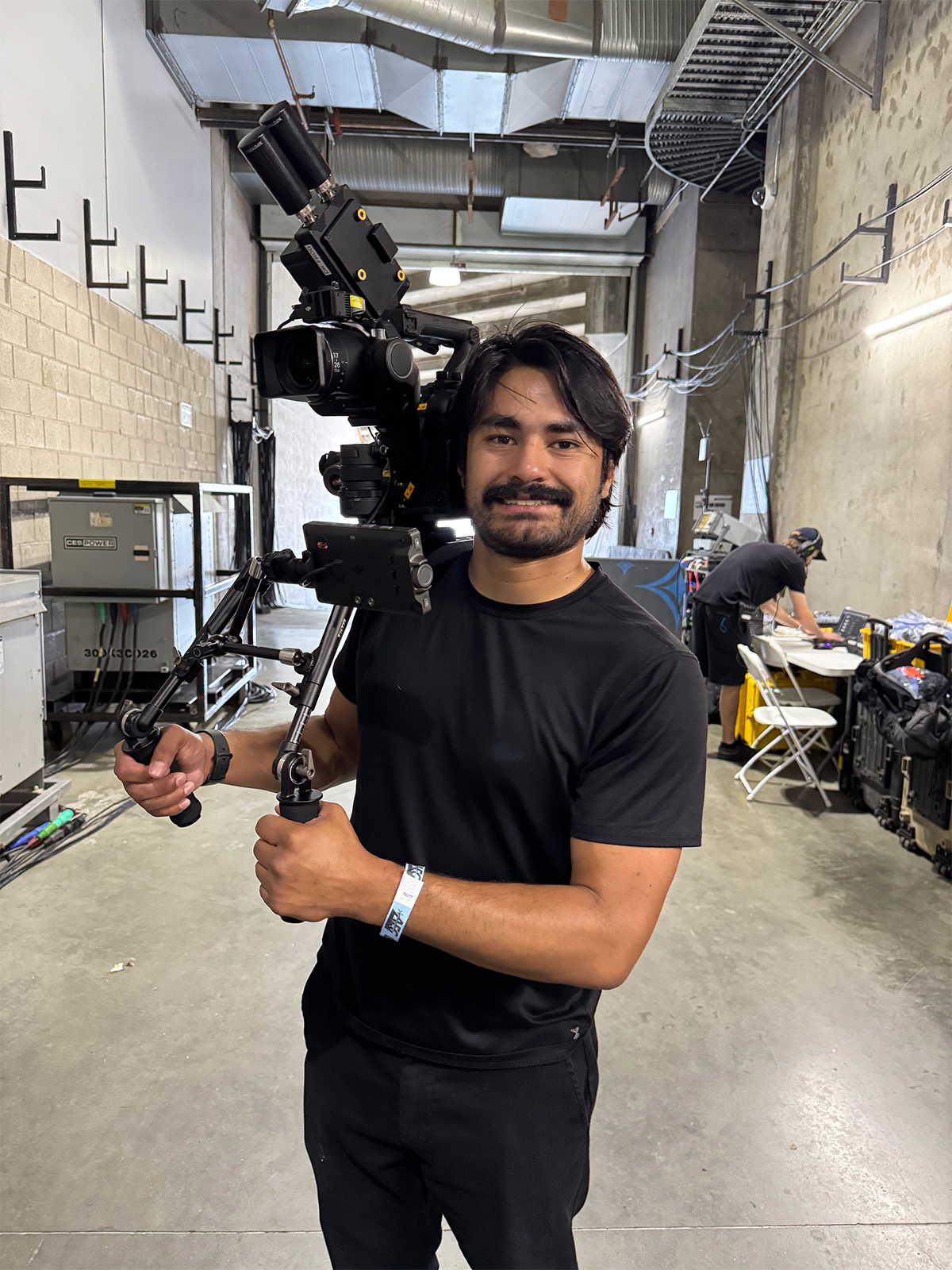DAZN/Matchroom Case Study 6 Spirinity Productions crew at the DAZN and Matchroom Boxing broadcast