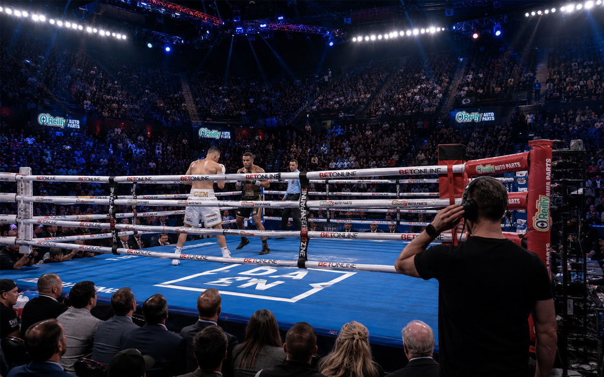 DAZN/Matchroom Case Study 7 Spirinity Productions finished DAZN and Matchroom Boxing livestream production