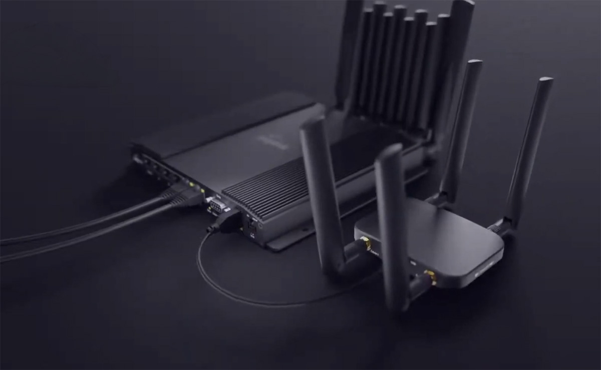 Mobile router supporting LED wall and event production systems